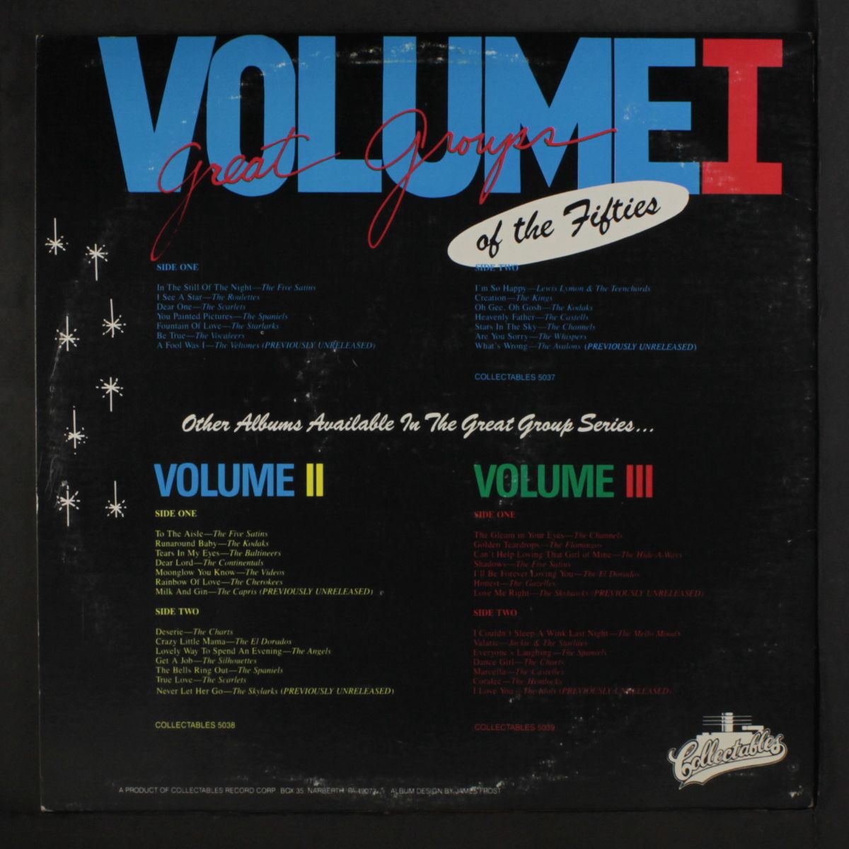 great groups of the fifties, vol. 1 by VARIOUS