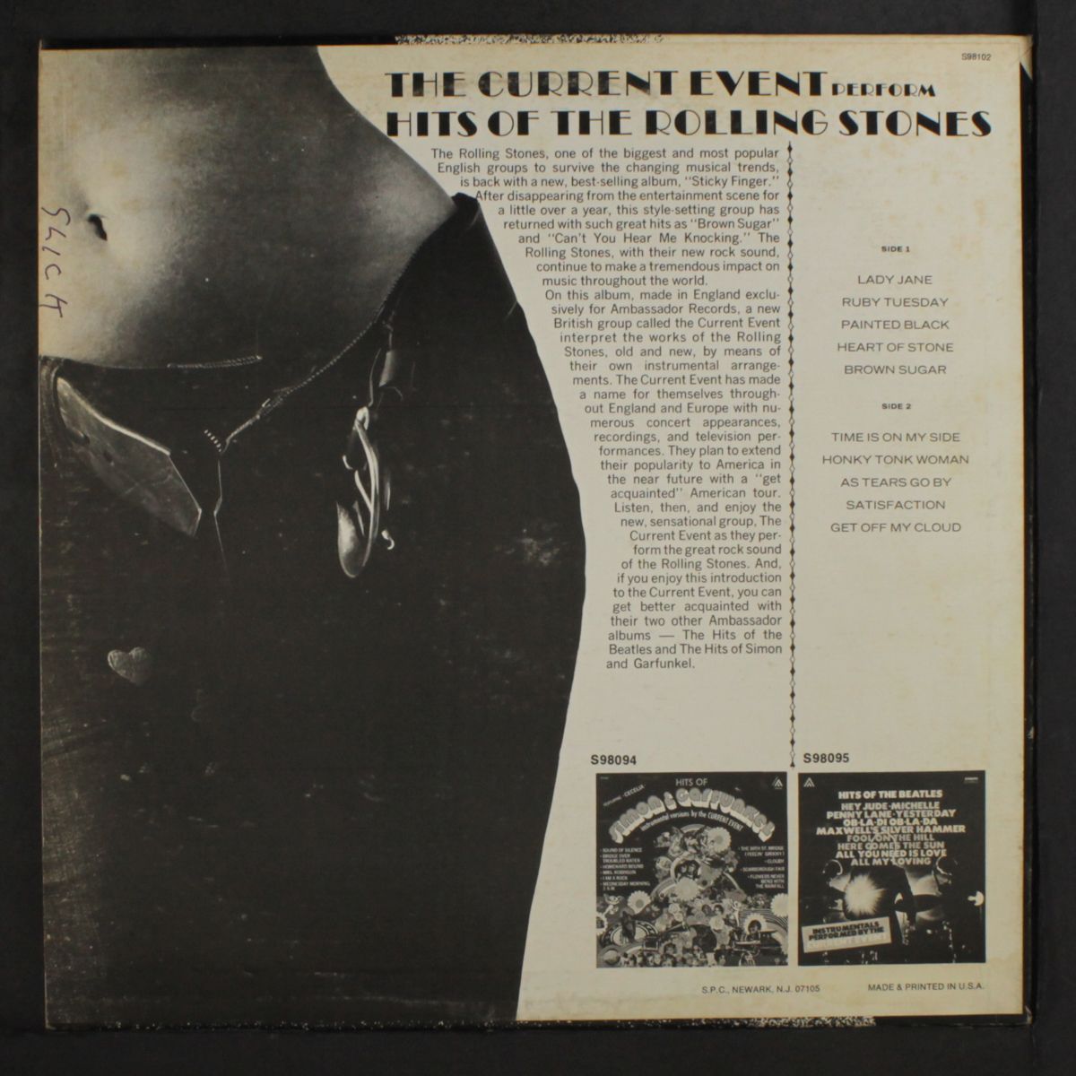 hits of the rolling stones by CURRENT EVENT