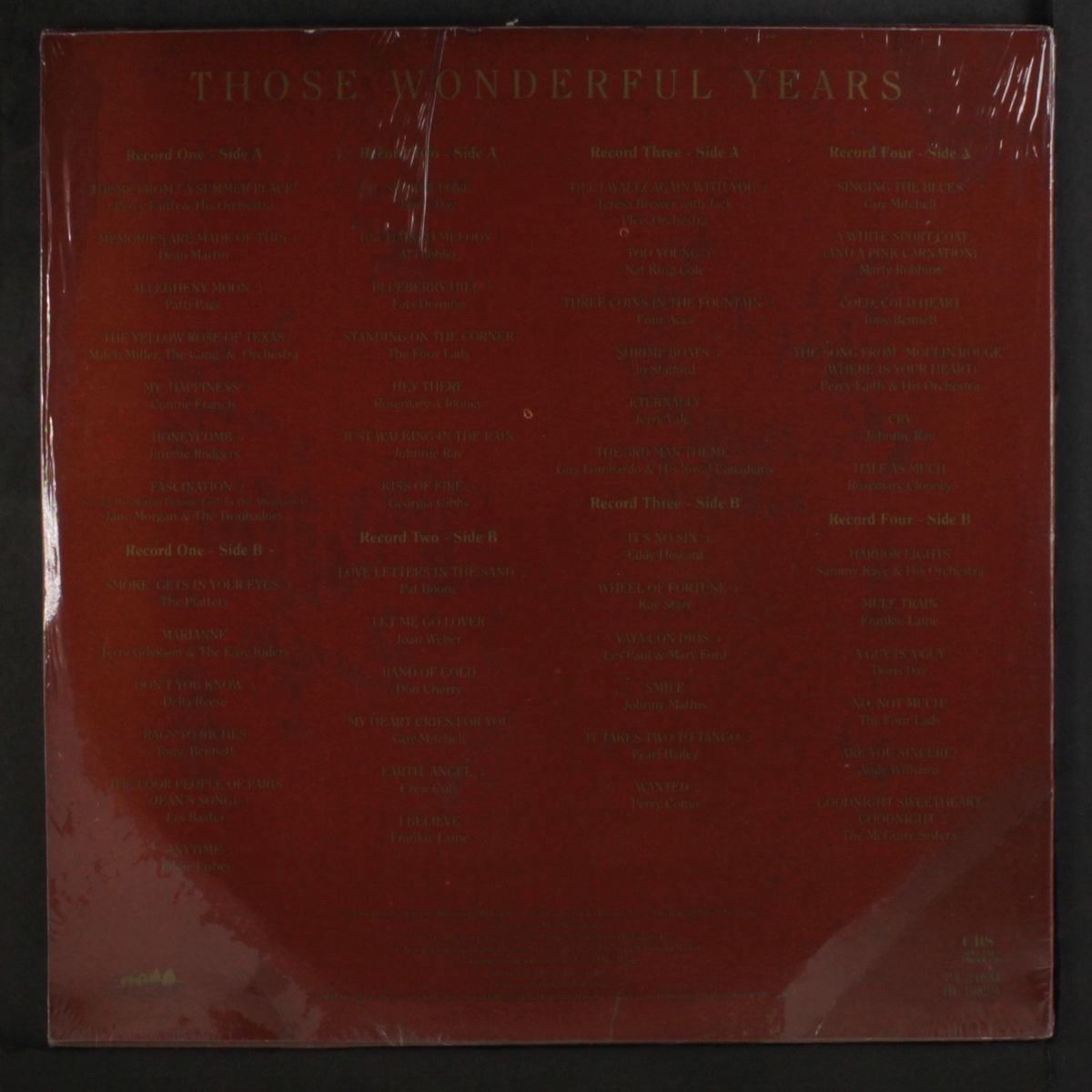 those wonderful years by VARIOUS