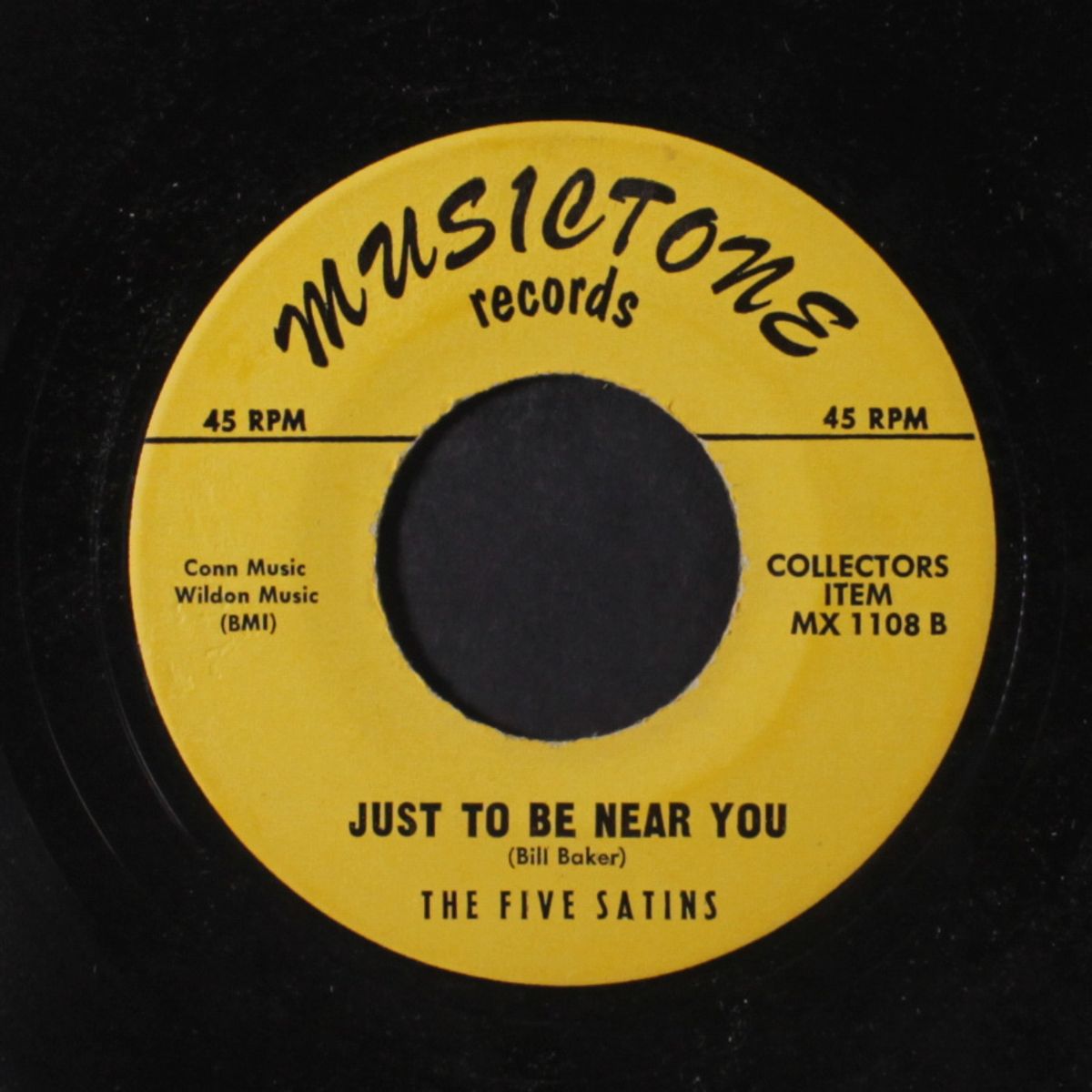 to the aisle / just to be near you by FIVE SATINS