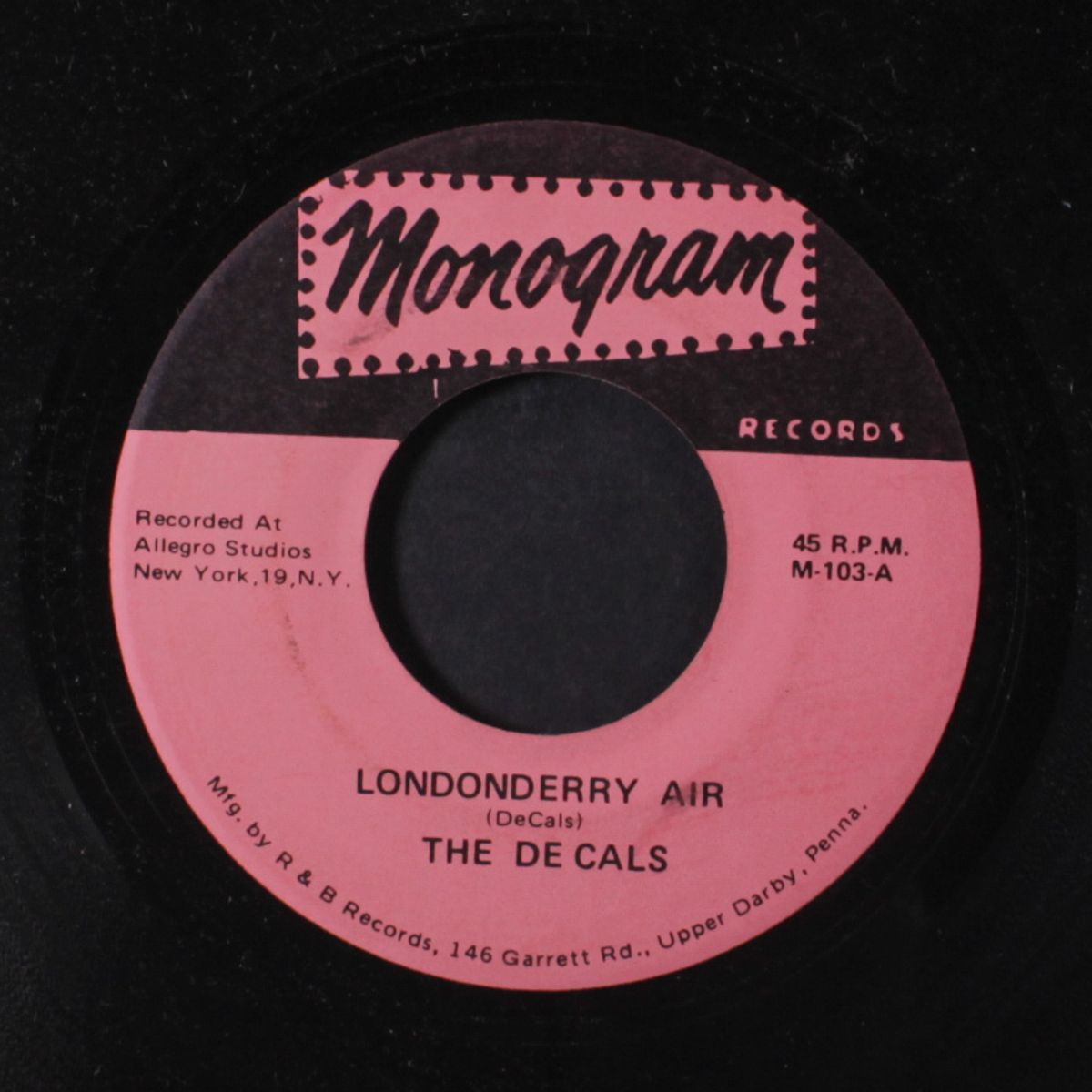 londonderry air / there in the moonlight by DE CALS
