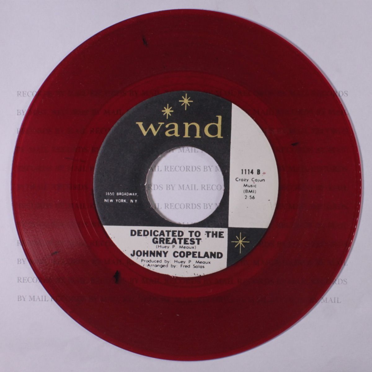 dedicated to the greatest / i'm going to make my home where i hang my by JOHNNY COPELAND