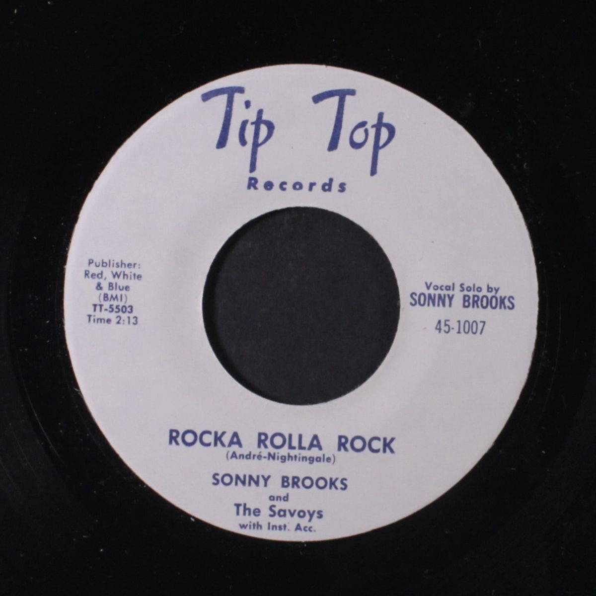 here am i / rocka rolla rock by SONNY BROOKS & SAVOYS