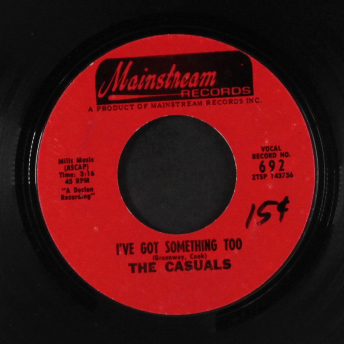 jesamine / i've got something too by CASUALS