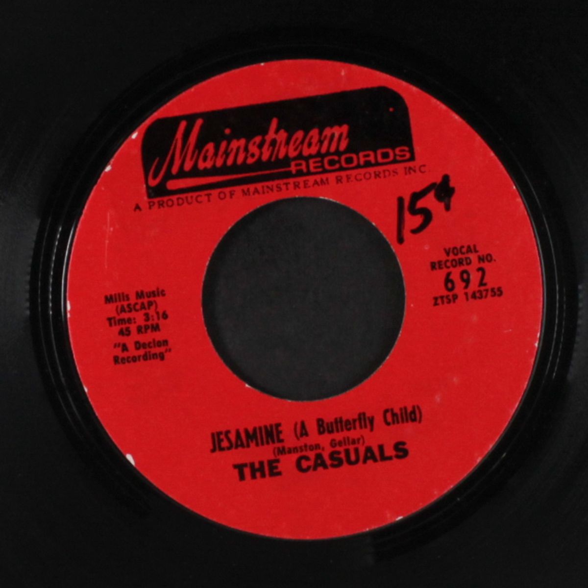 jesamine / i've got something too by CASUALS