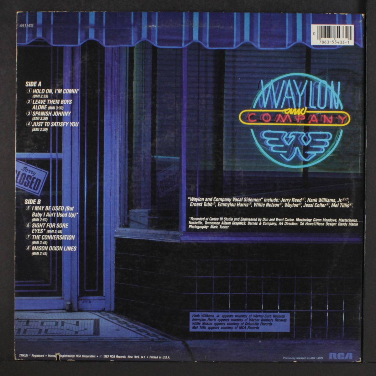 waylon and company by WAYLON JENNINGS