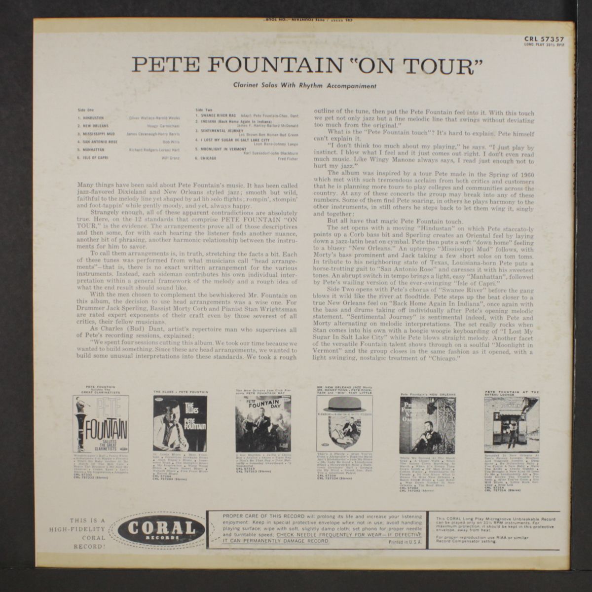 on tour by PETE FOUNTAIN