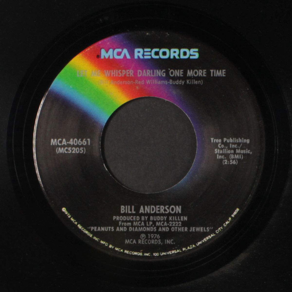 liars one, believers zero / let me whisper darling one more time by BILL ANDERSON