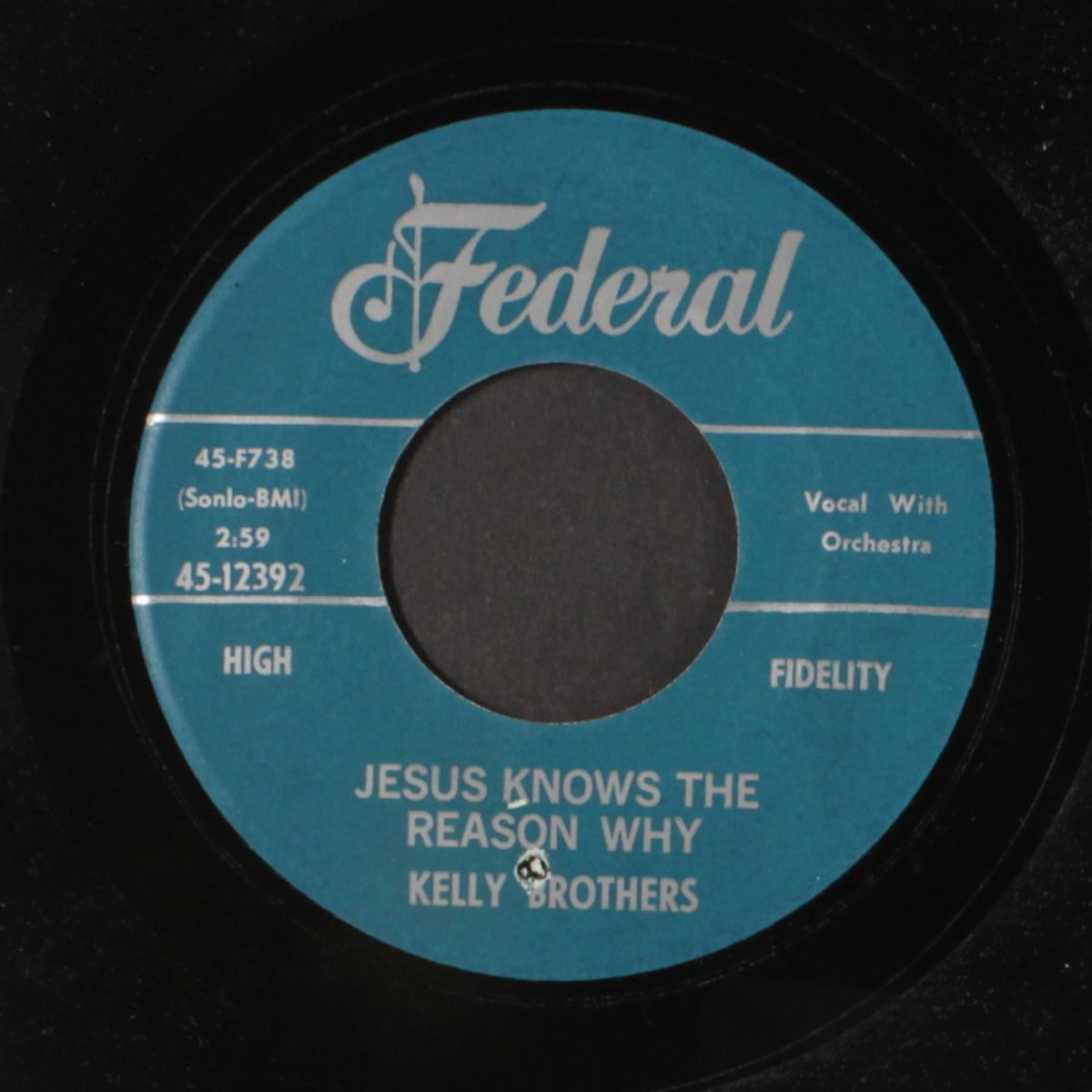 waiting for jesus / jesus knows the reason why by KELLY BROTHERS