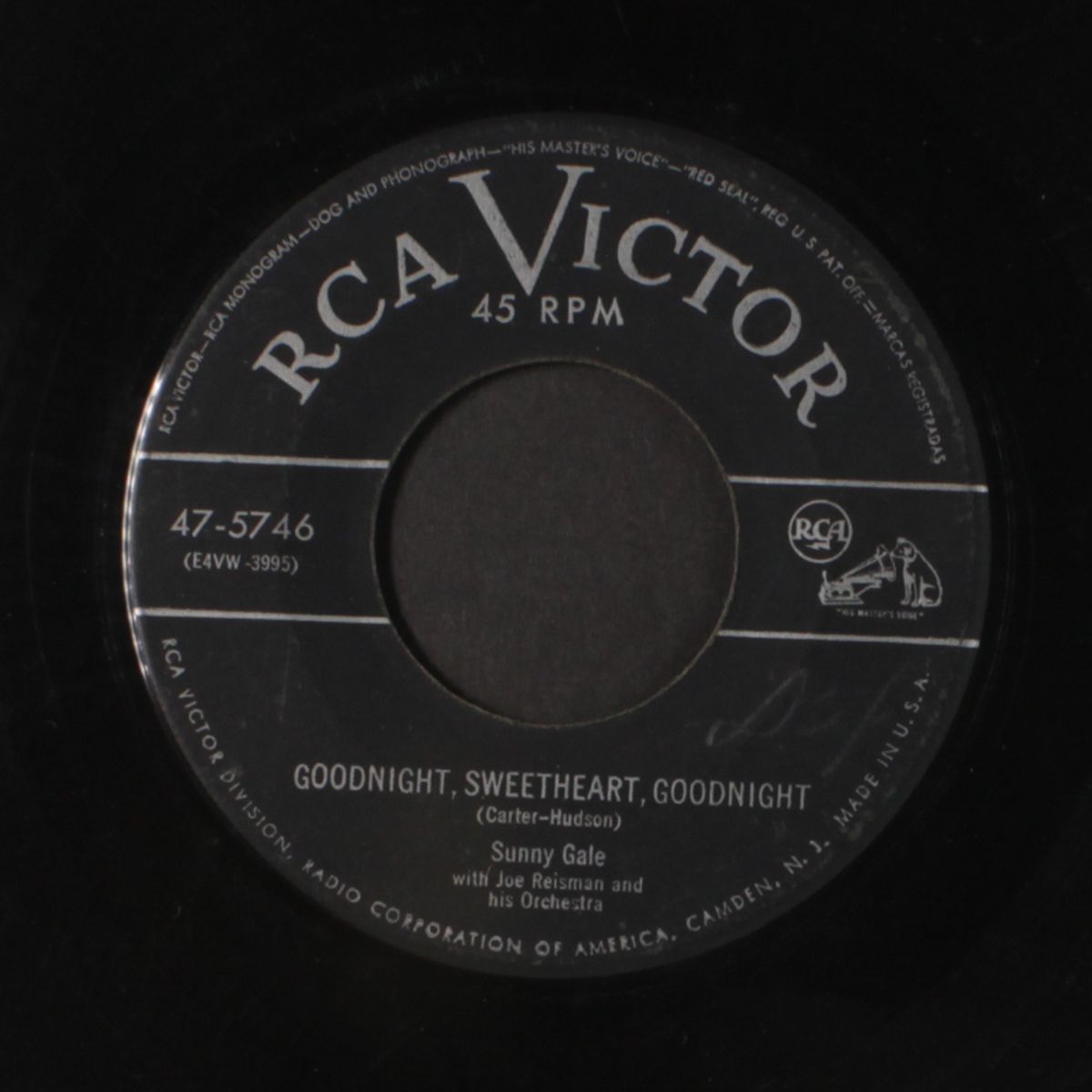 goodnight, sweetheart, goodnight / call off the wedding by SUNNY GALE