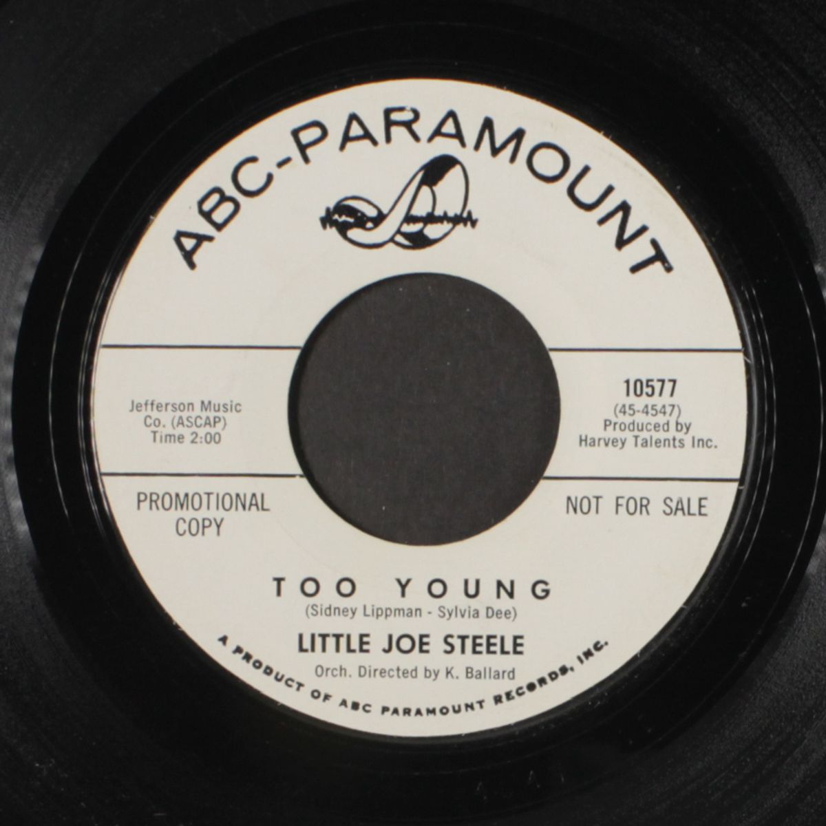 too young / so long by LITTLE JOE STEELE