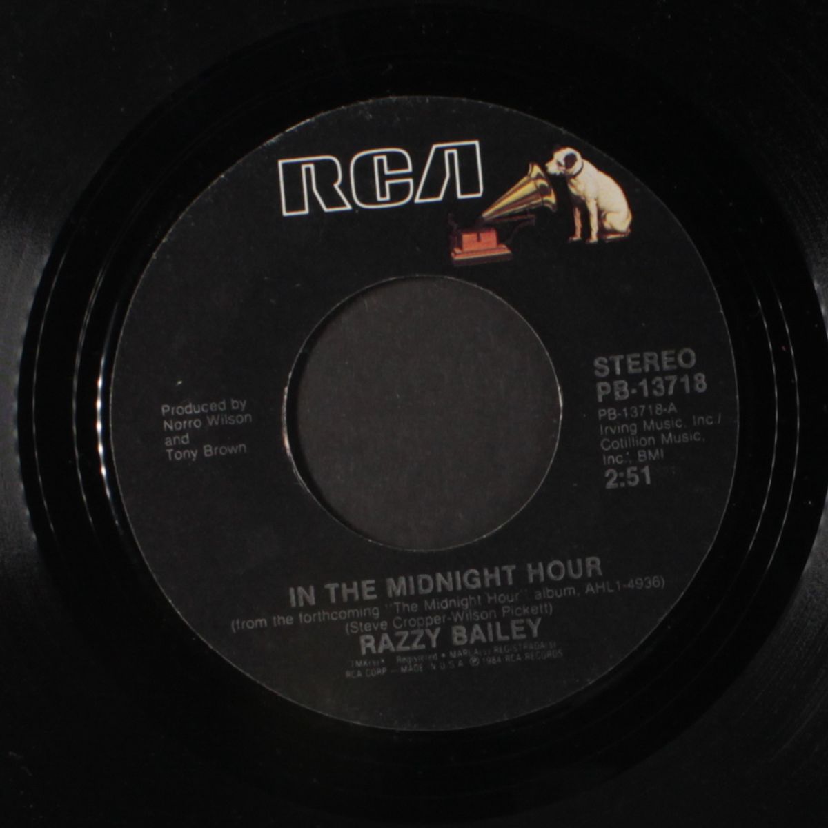 in the midnight hour / mr.melody man by RAZZY BAILEY
