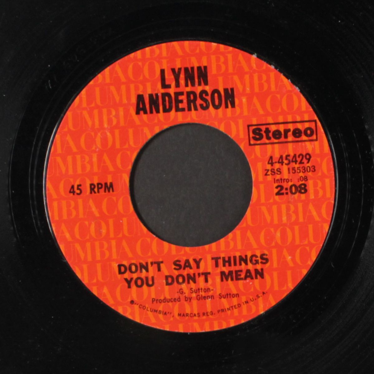 how can i unlove you / don't say things you don't mean by LYNN ANDERSON