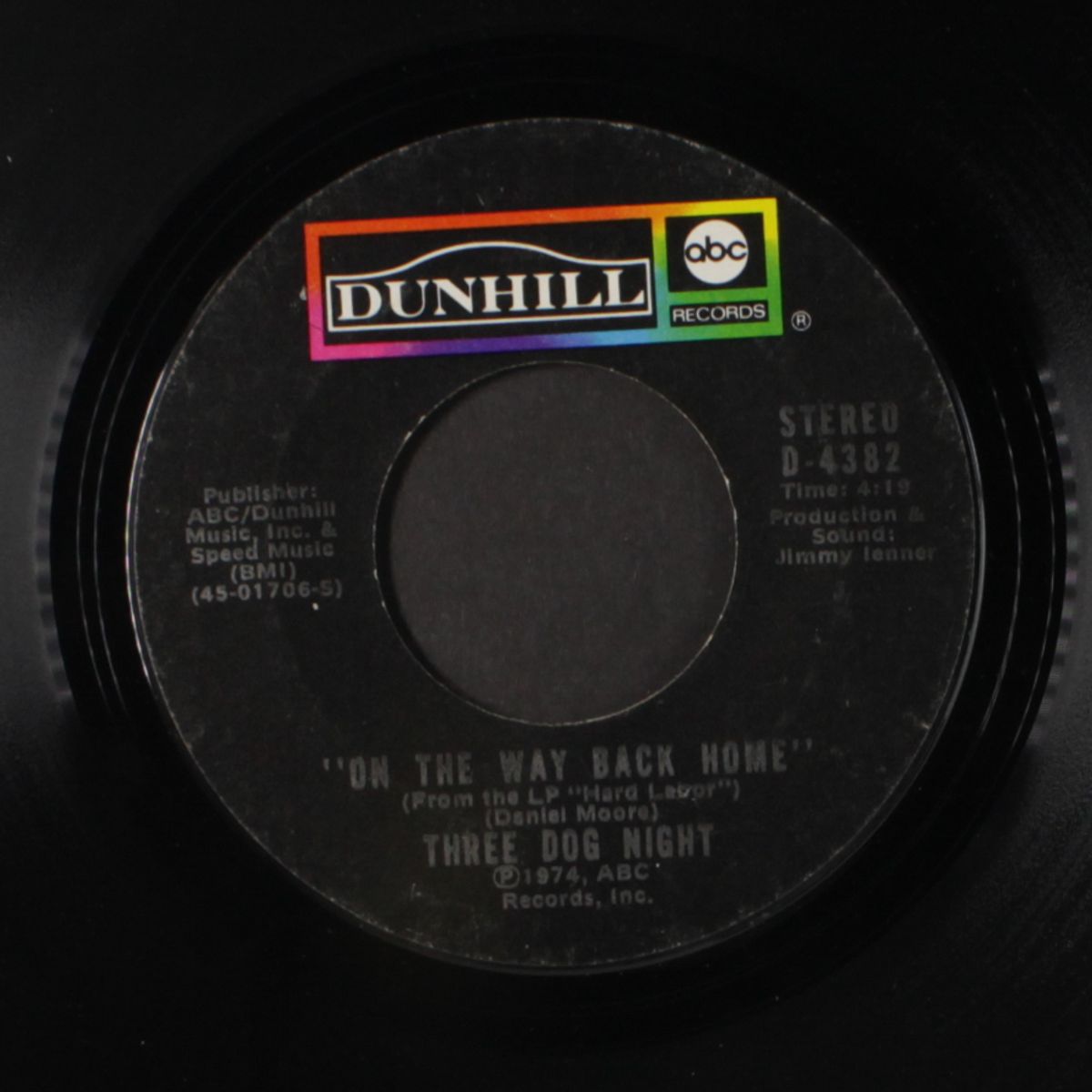 the show must go on / on the way back home by THREE DOG NIGHT