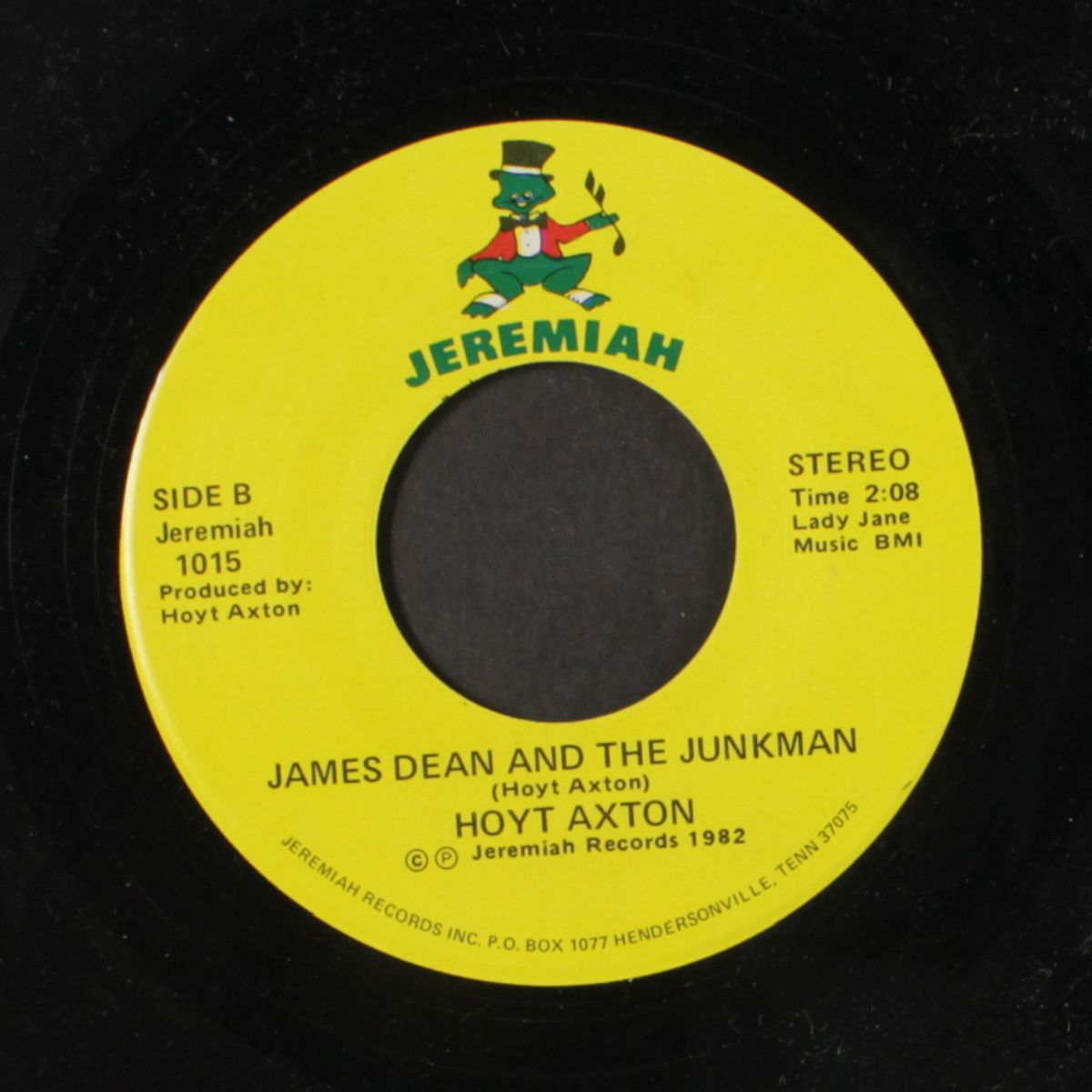 james dean and the junkman / there stands the glass by HOYT AXTON