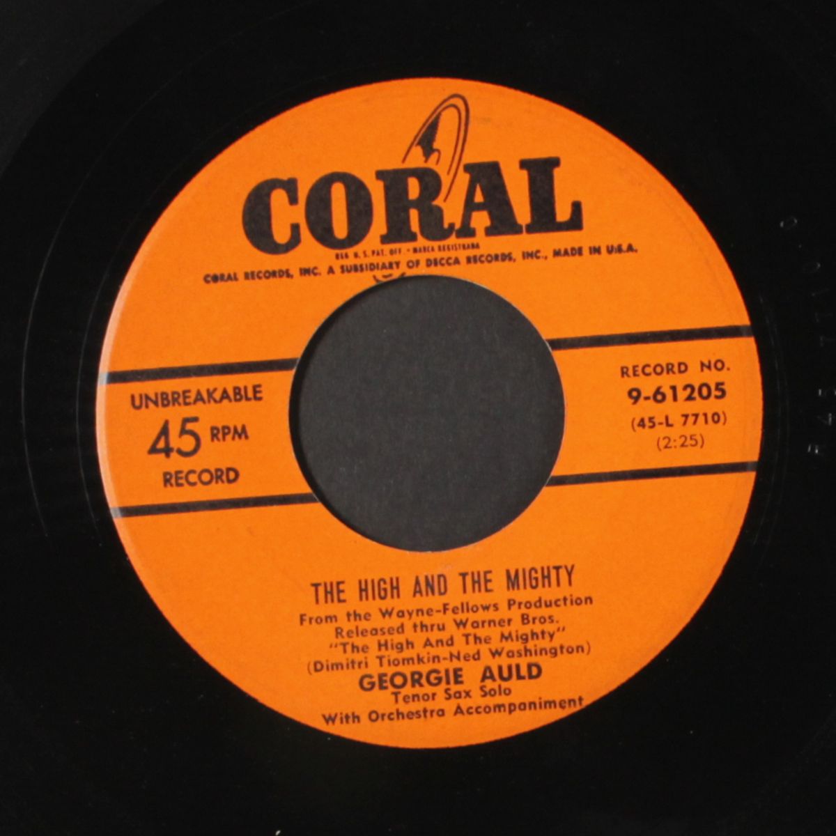 sneaky pete / the high and the mighty by GEORGIE AULD