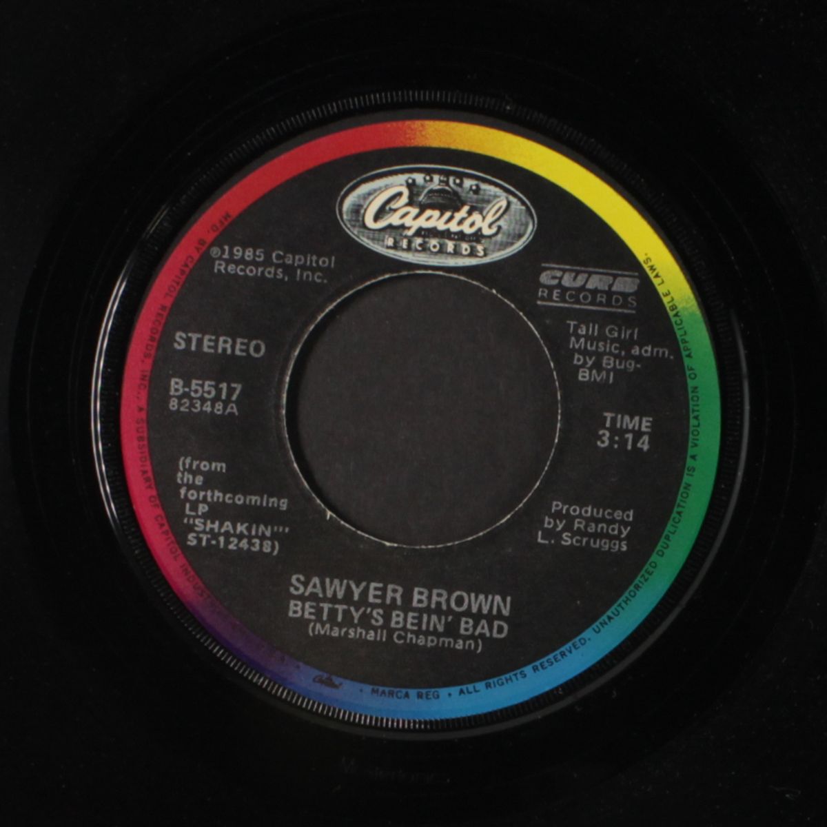 betty's bein' bad / lonely girls by SAWYER BROWN
