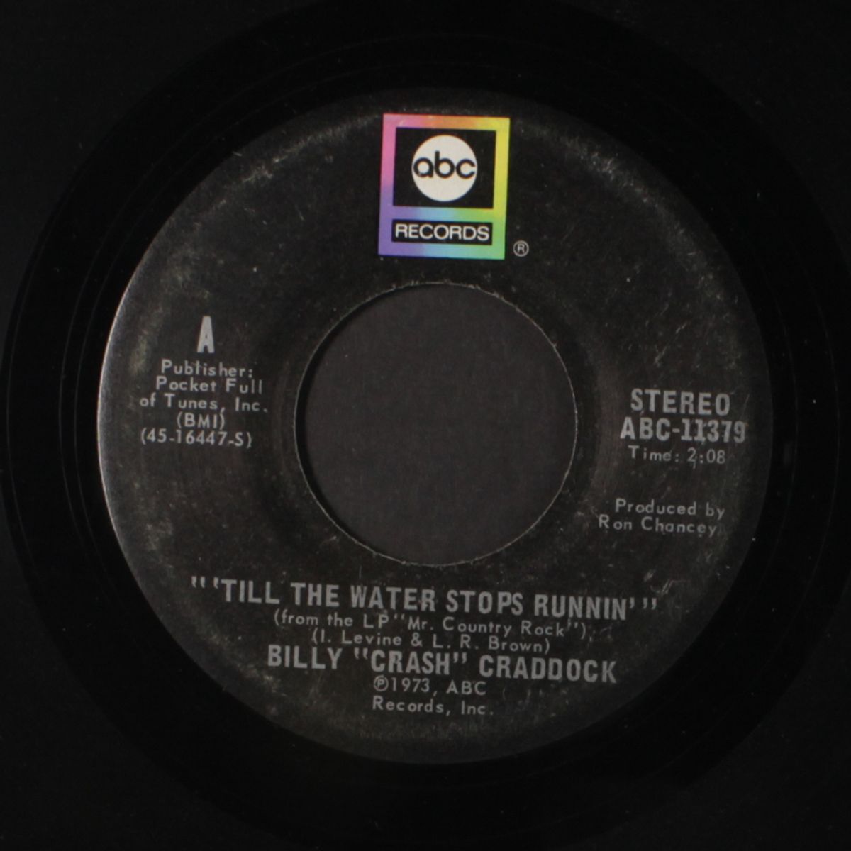 what does a loser say / 'till the water stops runnin' by BILLY "CRASH" CRADDOCK