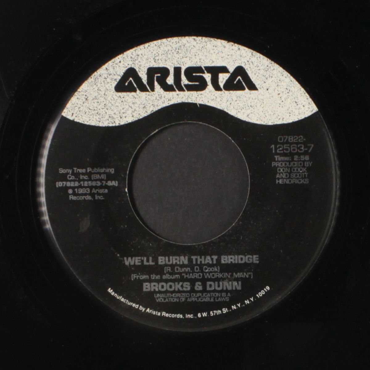 heartbroke out of my mind / we'll burn that bridge by BROOKS & DUNN