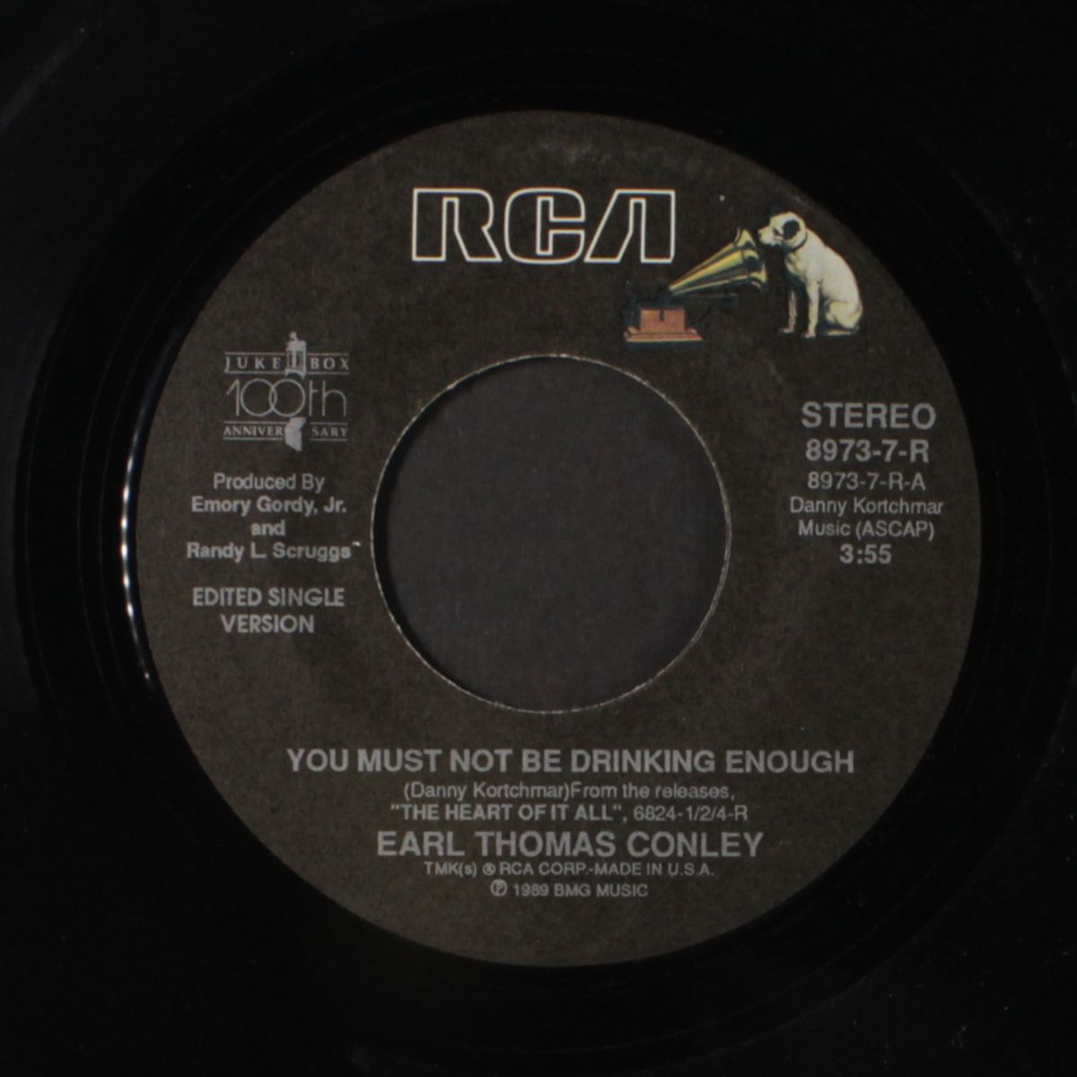 too far from the heart of it all / you must not be drinking enough by EARL THOMAS CONLEY