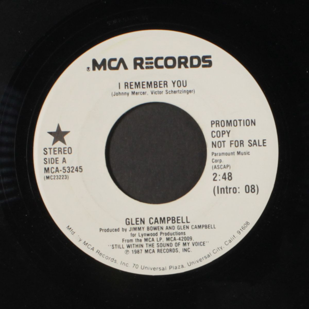 i remember you / same by GLEN CAMPBELL