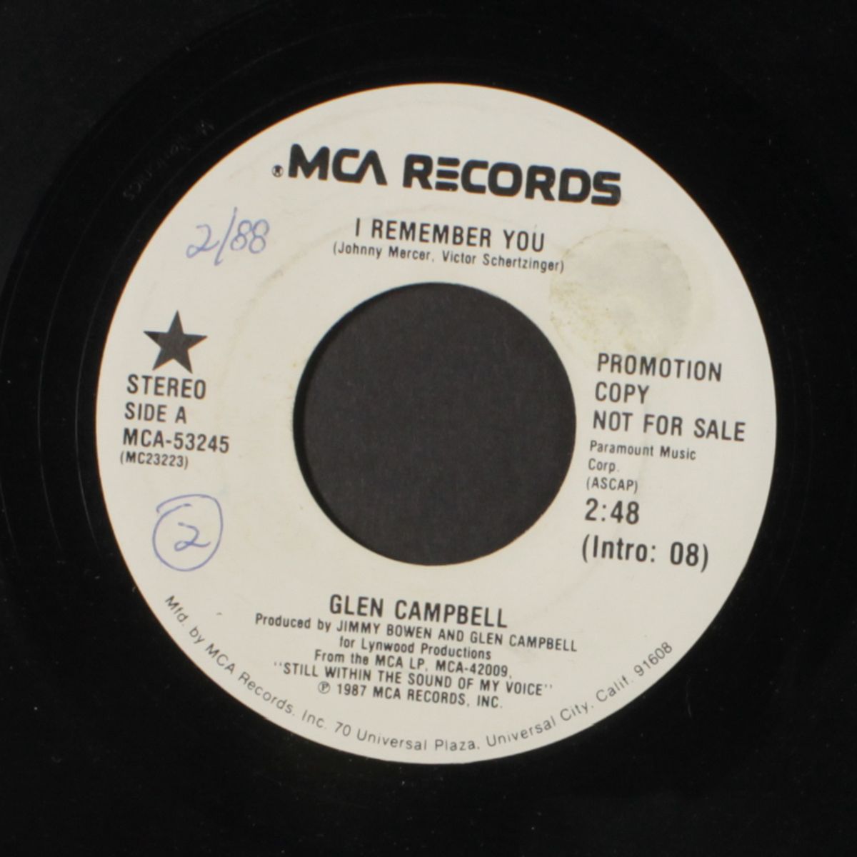 i remember you / same by GLEN CAMPBELL