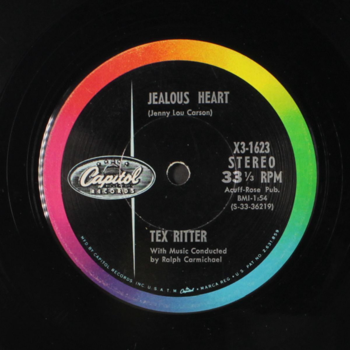 jealous heart / have i stayed away too long by TEX RITTER