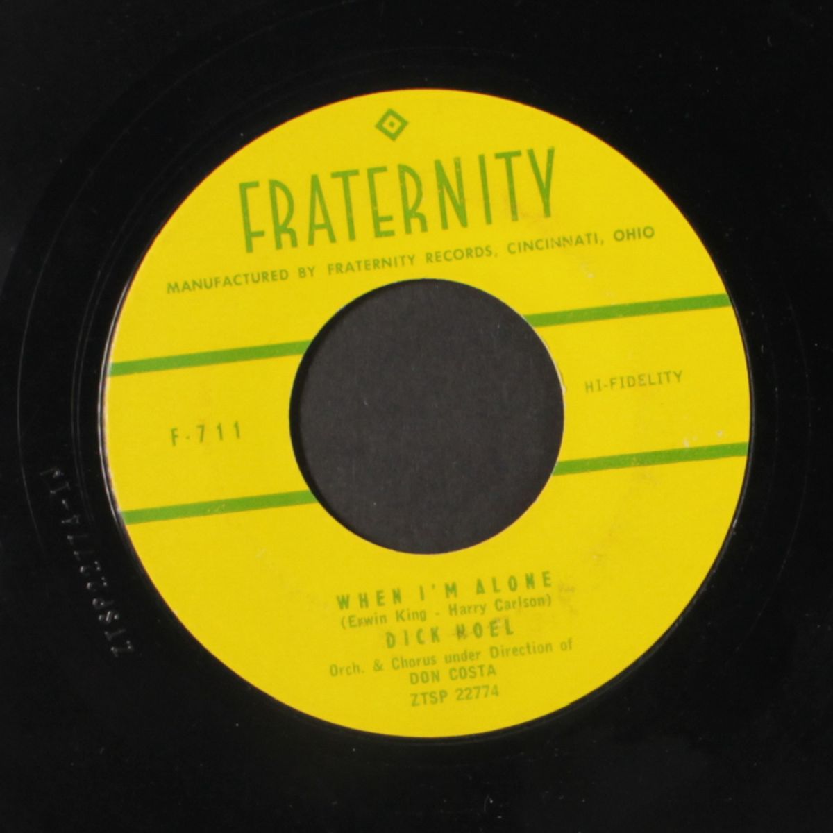 when i'm alone / these are the things we'll share by DICK NOEL