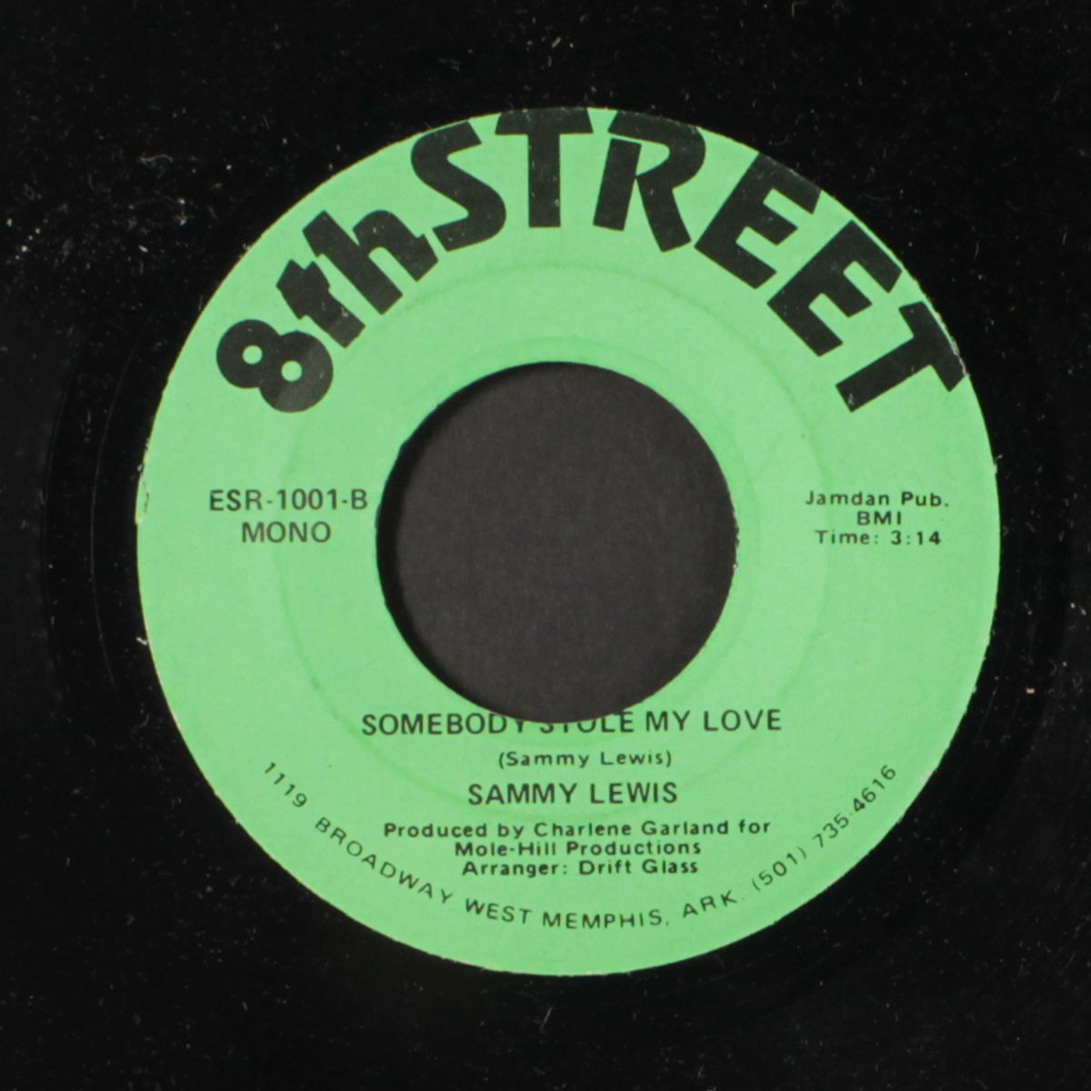 somebody stole my love / you lied to me, baby by SAMMY LEWIS