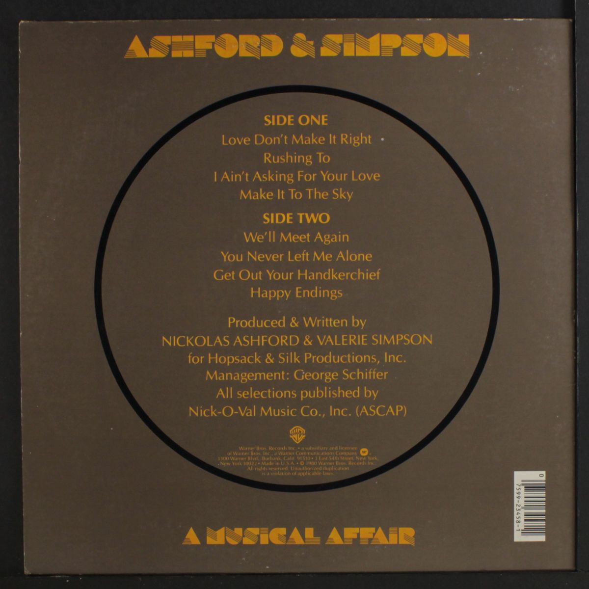 a musical affair by ASHFORD & SIMPSON