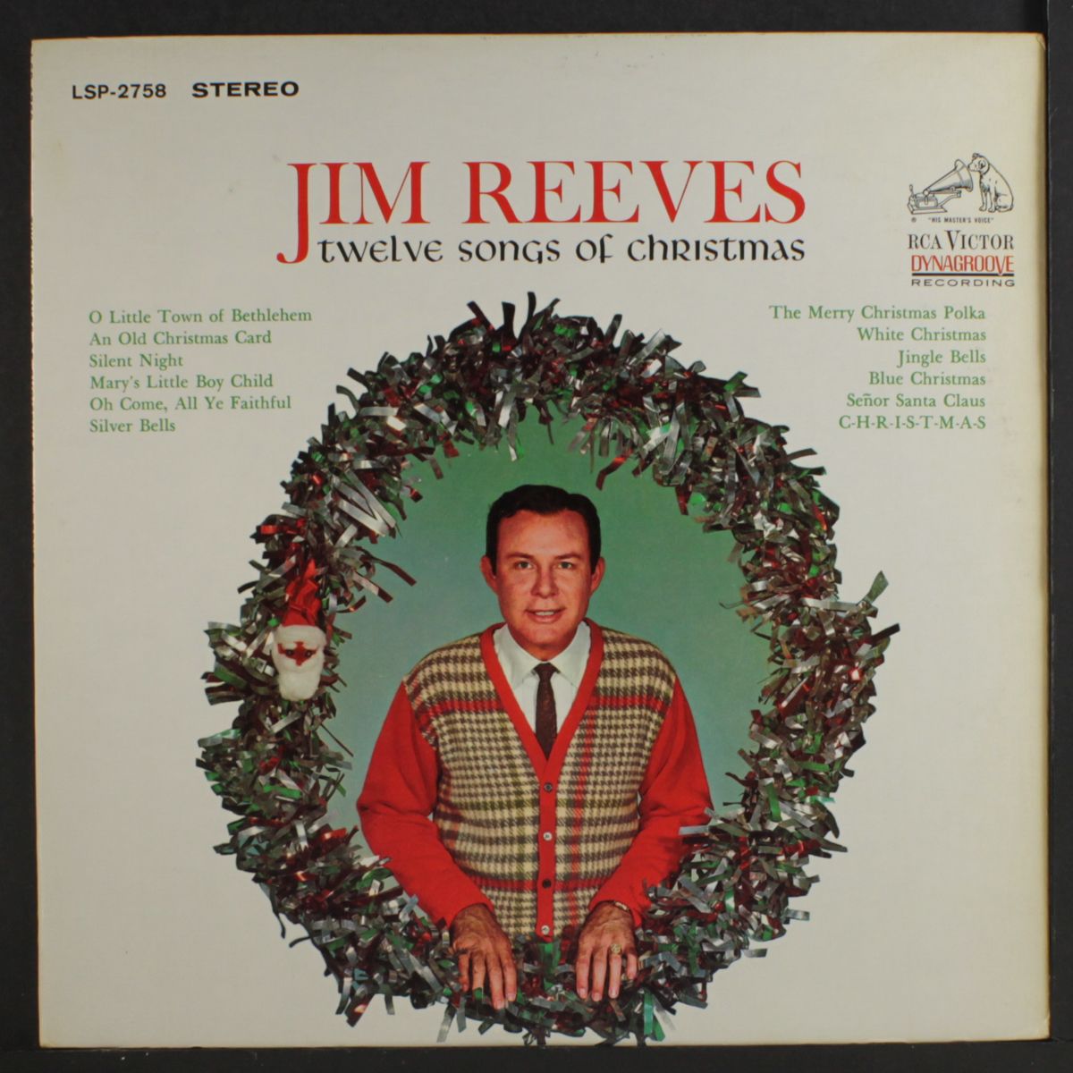 twelve songs of christmas by JIM REEVES