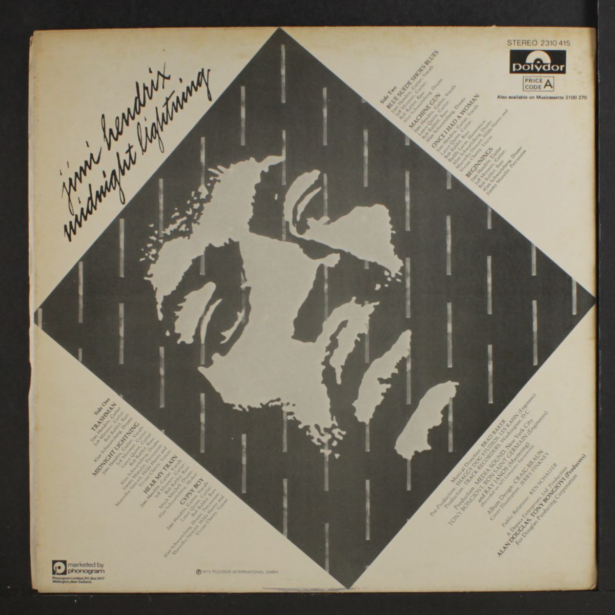 midnight lightning by JIMI HENDRIX